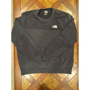 The North Face Highrail Crewneck Sweatshirt Black Pullover Top Mens Size Large L